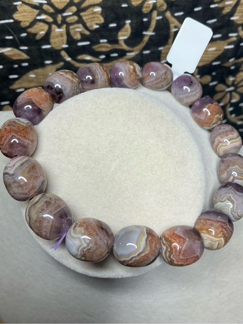 Baby Barrel Amethyst & Crazy Lace